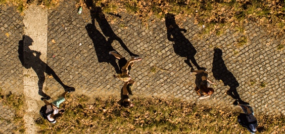 student shadows