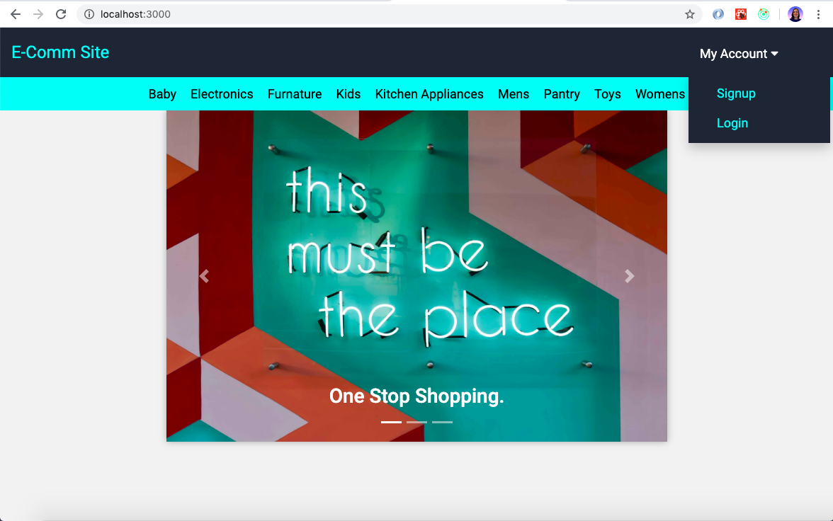 E-Commerce Site