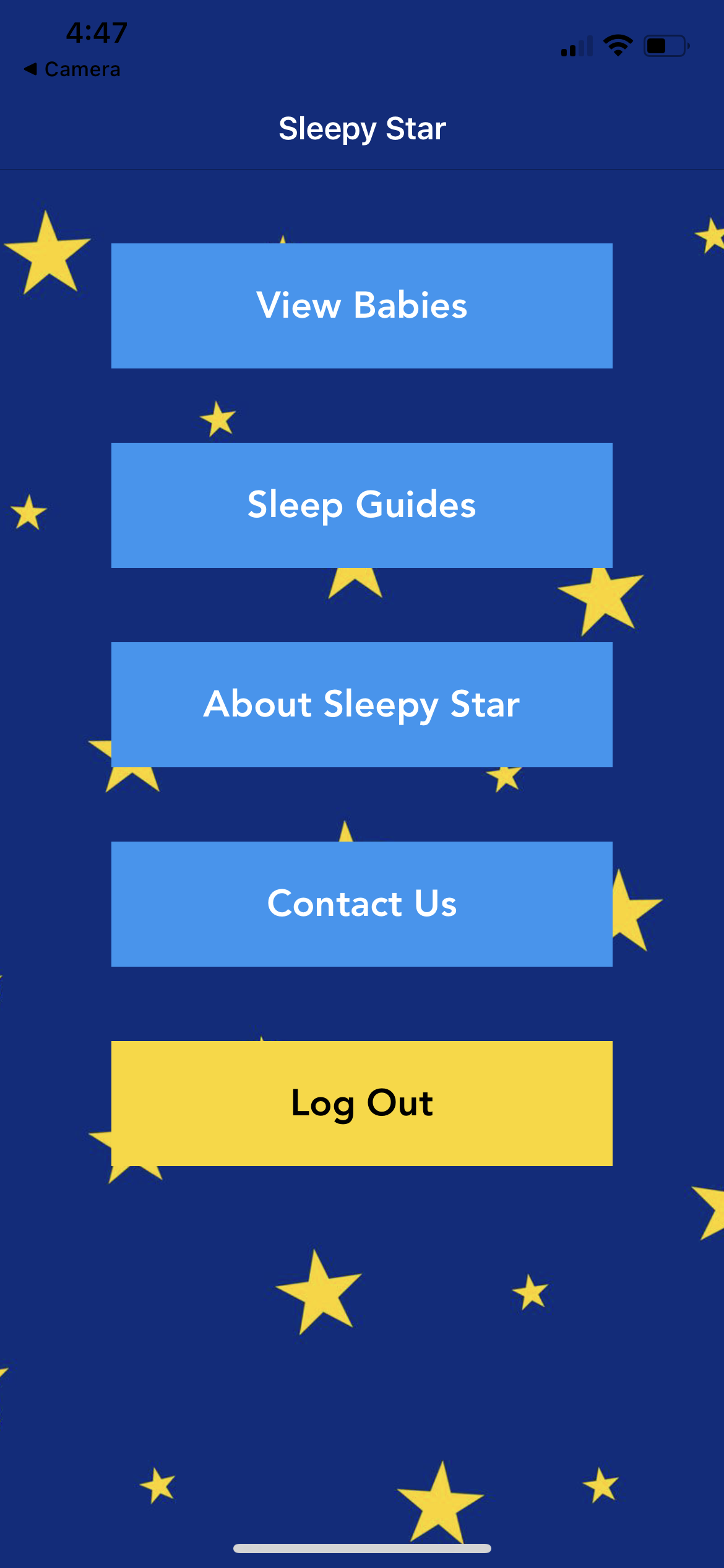 Sleep Star Mobile App